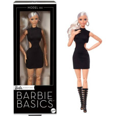 Mattel Barbie Basics: Model 02 - Little Black Dress with Blonde Hair Doll (JBH71)
