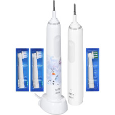 Braun Oral-b pro 3 3000 white+oral-b junior frozen