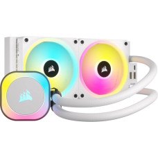 Corsair Chłodzenie wodne corsair icue link h100i rgb white