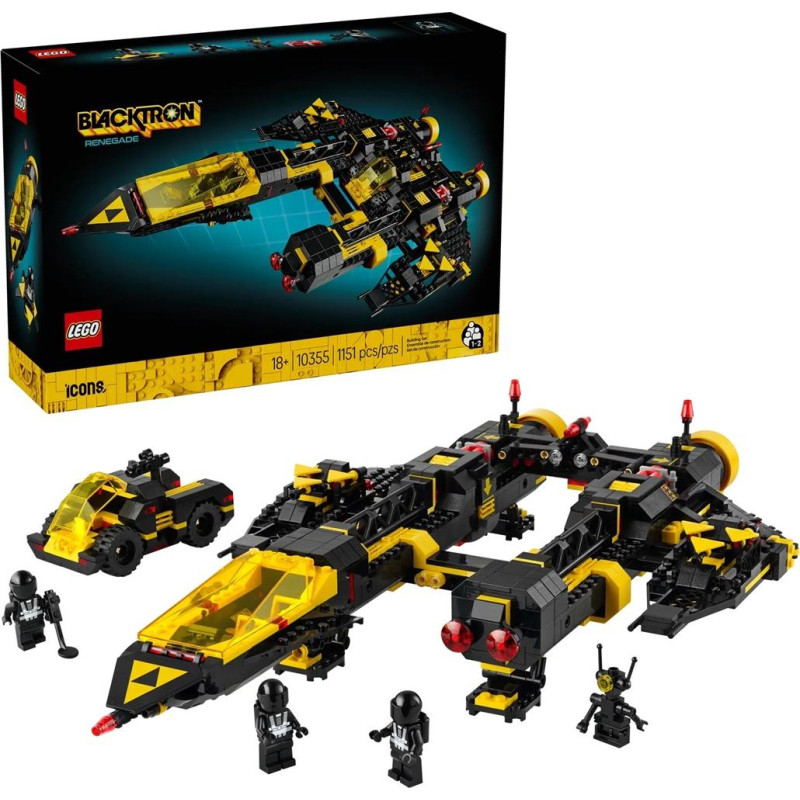 Lego icons 10355 blacktron renegade