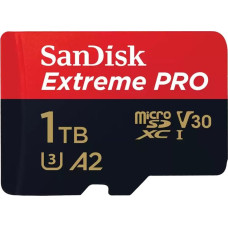 Sandisk Karta pamięci sandisk extreme pro microsdxc 1tb 200/140 mb/s a2 c10 v30 uhs-i u3