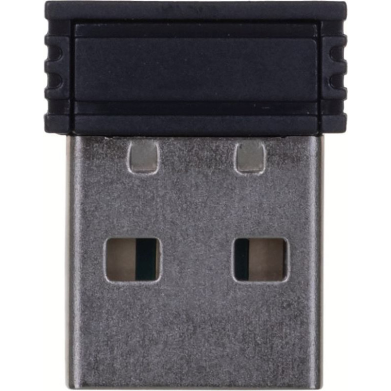 Effiki Activejet k-3911w klawiatura bezprzewodowa, zasilanie baterią 1x 1,5v aaa, czarna