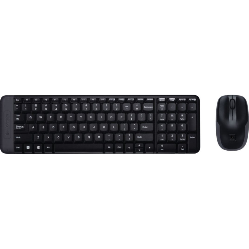 Logitech Zestaw klawiatura + mysz logitech  920-003161 (kolor czarny)