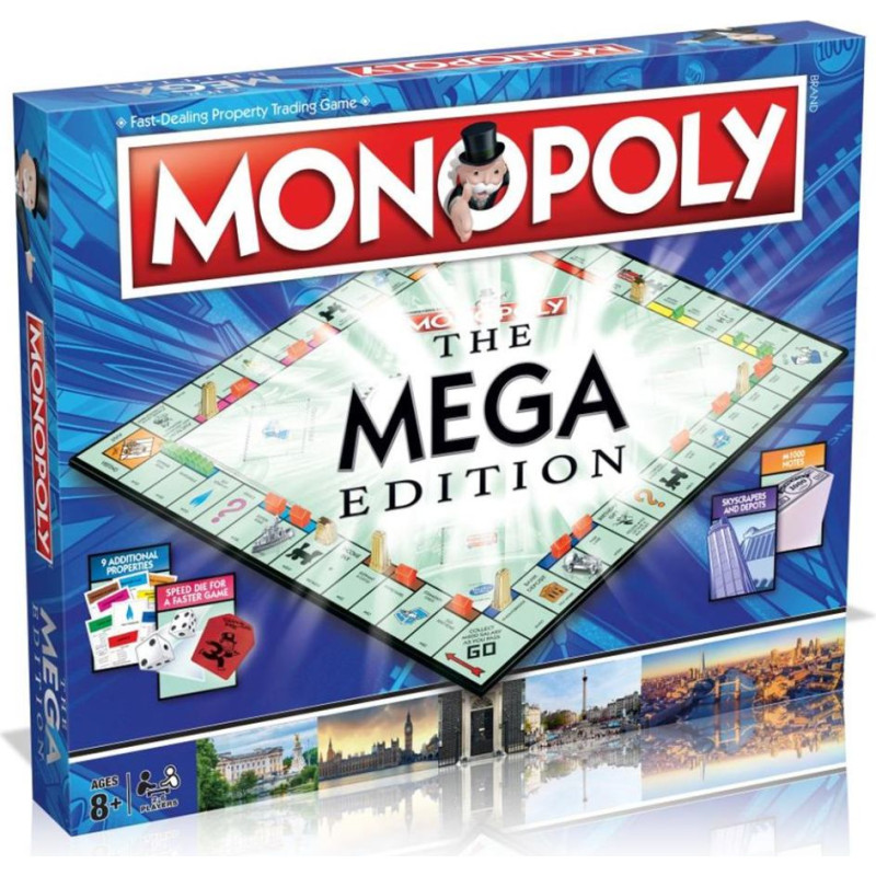 ''Winning Moves'' Winning Moves: Monopoly - The Mega Edition Board Game (2459)
