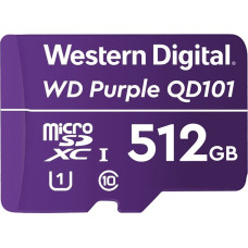 WD Karta pamięci wd purple microsdxc wdd512g1p0c (512 gb; class 10, class u1)