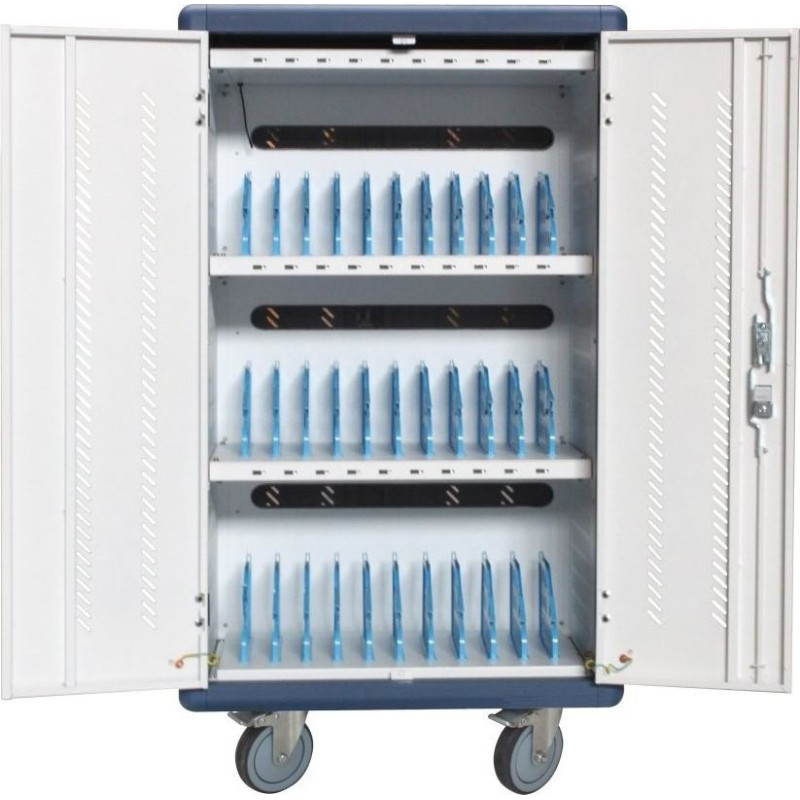 Techly stacja ładująca urządzenia mobilne 30x usb-