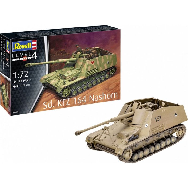 Revell Model plastikowy sd.kfz. 164 nashorn 1/72