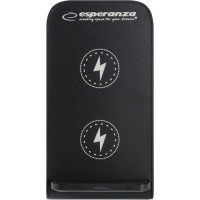 Esperanza podstawka pod telefon z ładowarką bezprzewodową 15w photon ezc101