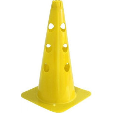Cone with holes 37.5 cm yellow (37,5 cm)