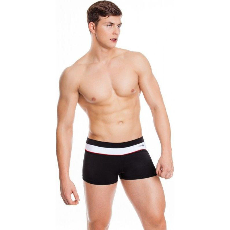 Aqua-Speed Grant M men's swimming shorts black and white 15 410 (S)