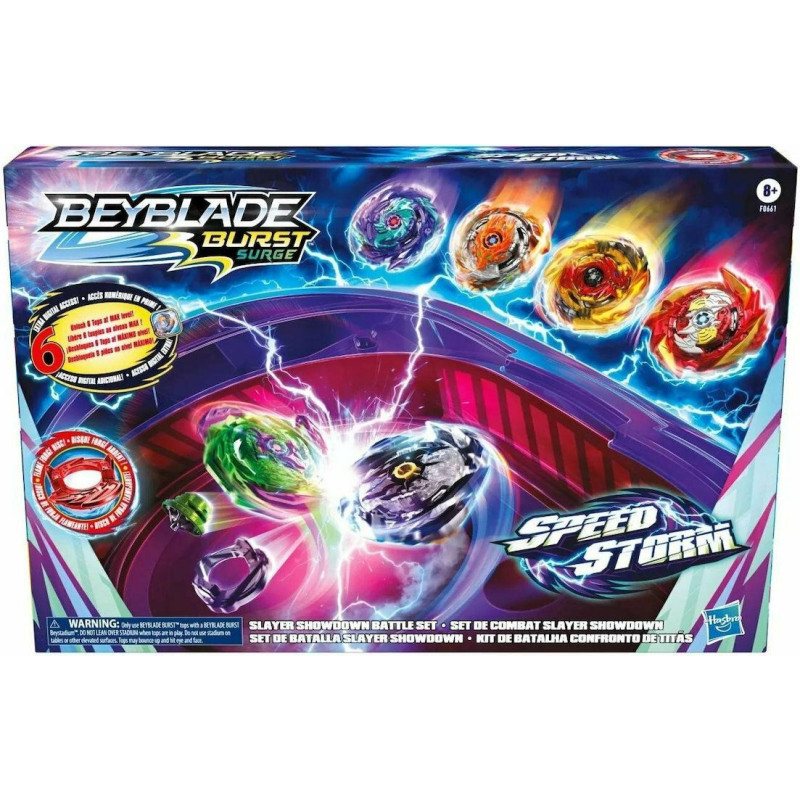 Hasbro Beyblade Burst Surge: Speedstorm Slayer Showdown Battle Set (F0661)