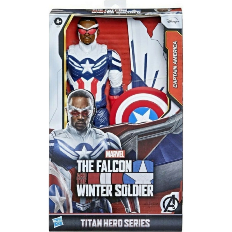 Hasbro Disney Marvel The Falcon and the Winter Soldier: Titan Hero Series - Captain America (F2075)