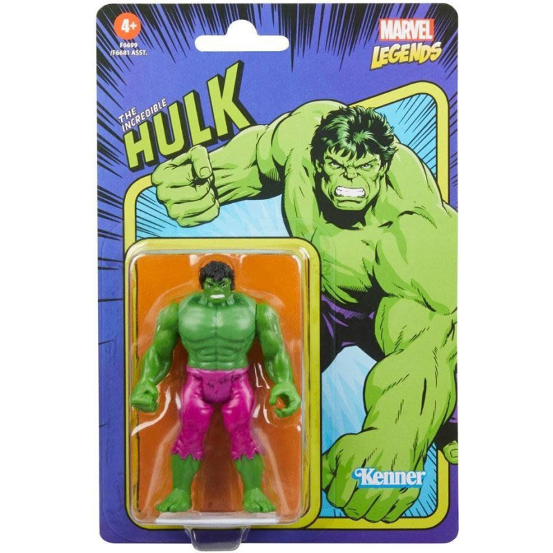 Hasbro Fans Marvel Legends: The Incredible Hulk Action Figure (10cm) (F6699)