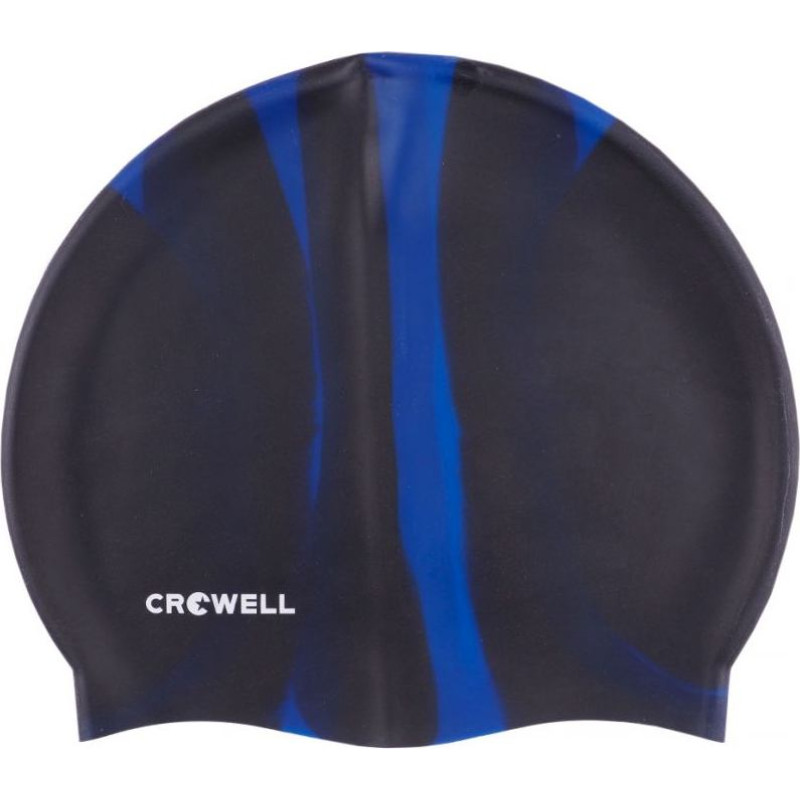 Crowell Multi-Flame-11 silicone swimming cap