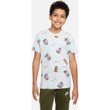 Nike Sportswear Tee AOP Jr DQ3856-471 (S (128-137))