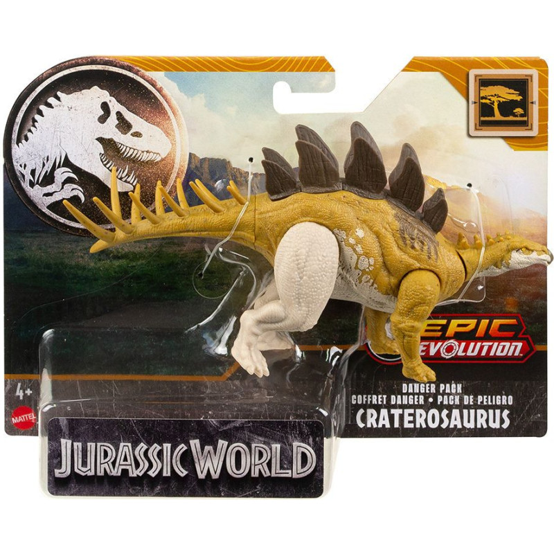 Mattel Jurassic World: Epic Evolution - Craterosaurus Danger Pack (HTK52)