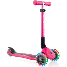 Globber 3-wheel scooter Globber Foldable Lights Fuchsia Jr 437-110