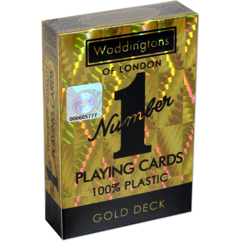 Winning Moves : Waddingtons No.1 - Gold Playing Cards (029391)