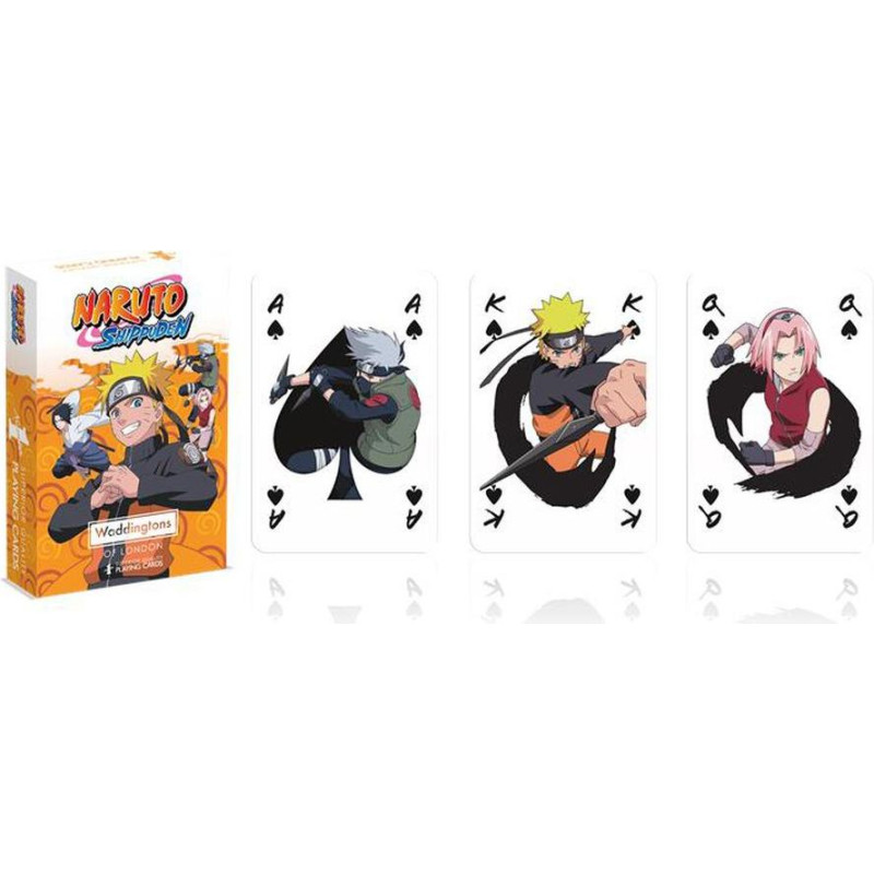 Winning Moves : Waddingtons No.1 - Naruto Playing Cards (WM03022-EN1)