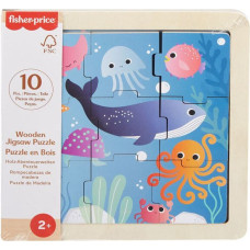 Mattel Fisher-Price: Wooden Jigsaw Puzzle - Sea (HXV17)