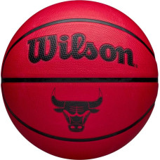 Wilson NBA Team Tribute Solid Chicago Bulls Ball WZ4025405XB Basketball Ball (5)