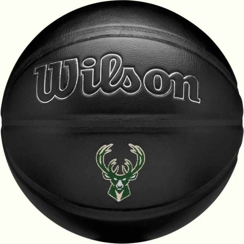 Wilson NBA Team Premiere Milwaukee Bucks Ball WZ4026417XB Basketball Ball (7)