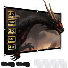 Maclean Ekran projekcyjny 84 cale 175x131cm, mc-166