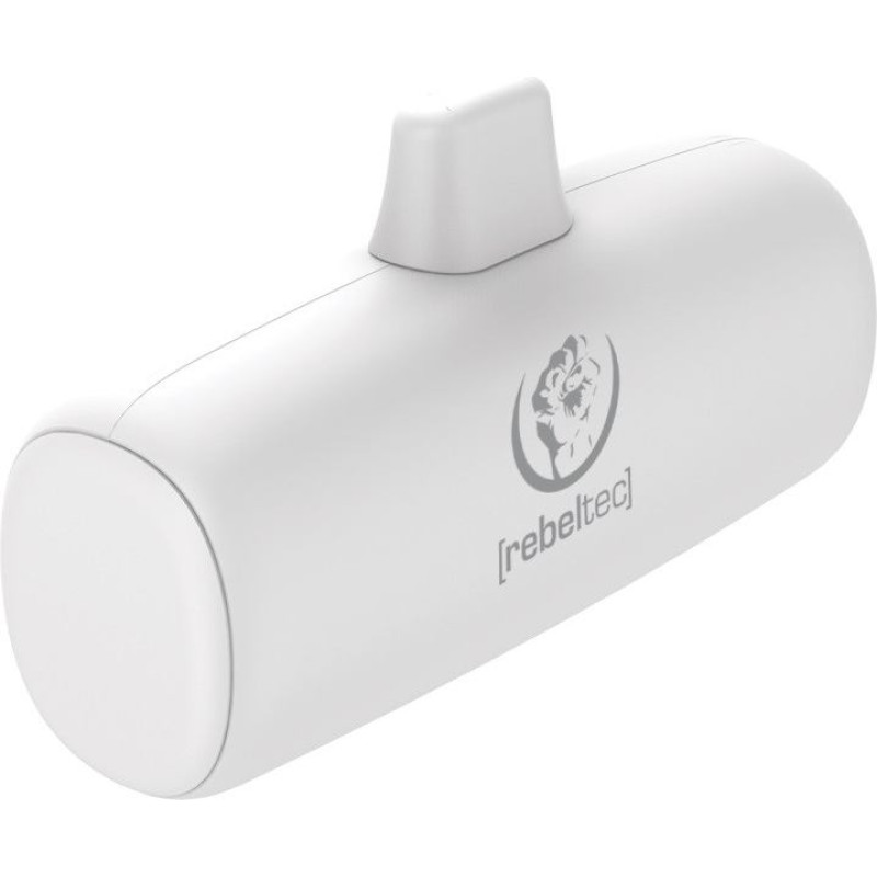 Rebeltec Powerbank p5 plug-in (5 000mah 10w) bezpośrednie podpięcie do telefonu za pomocą złącza usb-c