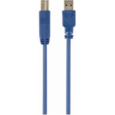 Gembird Kabel gembird ccp-usb3-ambm-10 (usb 3.0 m - usb 3.0 typu b m; 3m; kolor niebieski)
