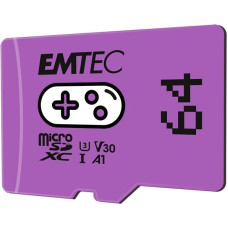 Emtec mSD 64GB UHS-I U3 V30 A1 Gaming Purple