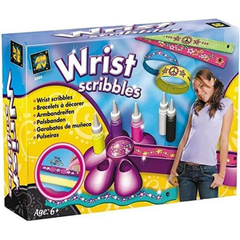 Diamant - Wrist Scribbles Art Kit - Toy - rotaļlieta