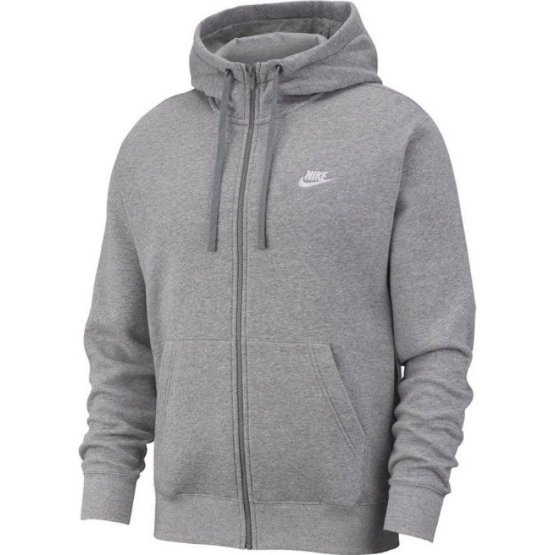 Nike NSW Club Hoodie FZ M BV2645-063 sweatshirt (M)