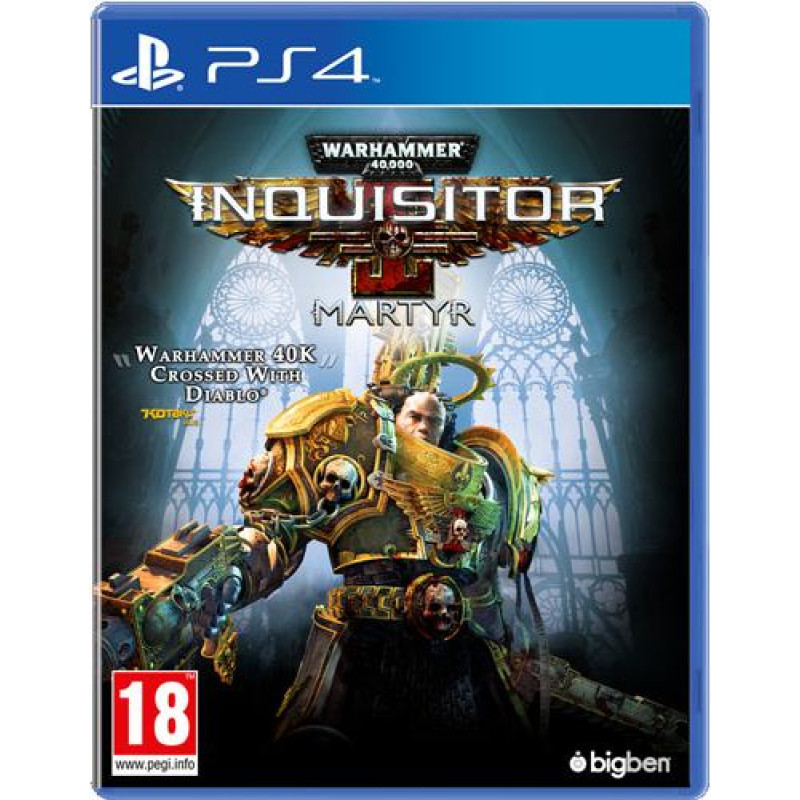 PS4 Warhammer 40.000 Inquisitor Martyr Playstation 4 video spēle
