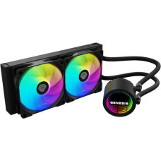 Natec Chłodzenie wodne hydria genesis 240 argb czarne