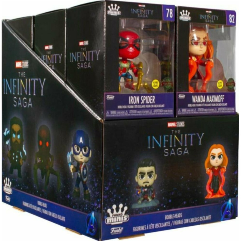 Funko Minis: Marvel The Infinity Saga (Glows in The Dark) (Random) Vinyl Figures