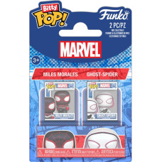 Funko Bitty Pop! 2-Pack Marvel: Spider-Man - Miles Morales & Ghost Spider Vinyl Figures