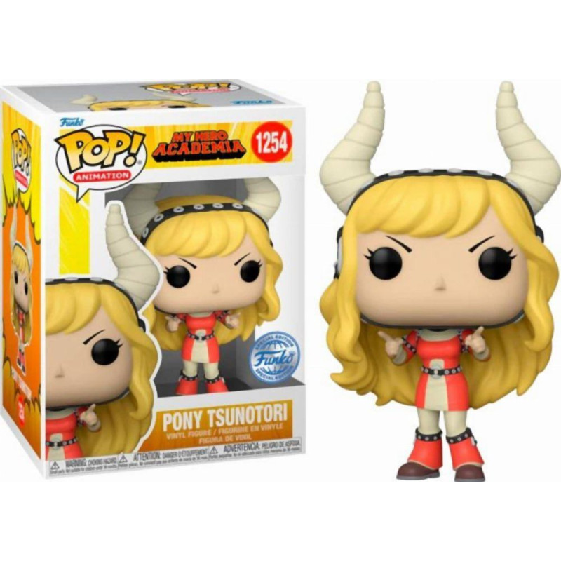 Funko Pop! Animation: My Hero Academia - Pony Tsunotori (Special Edition) #1254 Vinyl Figure