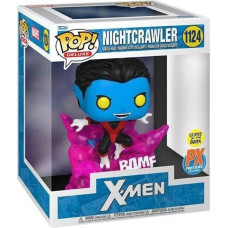 Funko Pop! Deluxe: X-Men - Nightcrawler (Teleporting) (Glows in the Dark) (PX Previews Exclusive) #1124 Bobble-Head Vinyl Figure