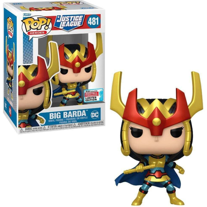 Funko Pop! Heroes: DC Comics - Big Barda (Convention Limited Edition) #481 Vinyl Figure