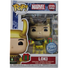 Funko Pop! Marvel: Loki (with Sweater) (Metallic) (Special Edition) #1322 Bobble-Head Vinyl Figure