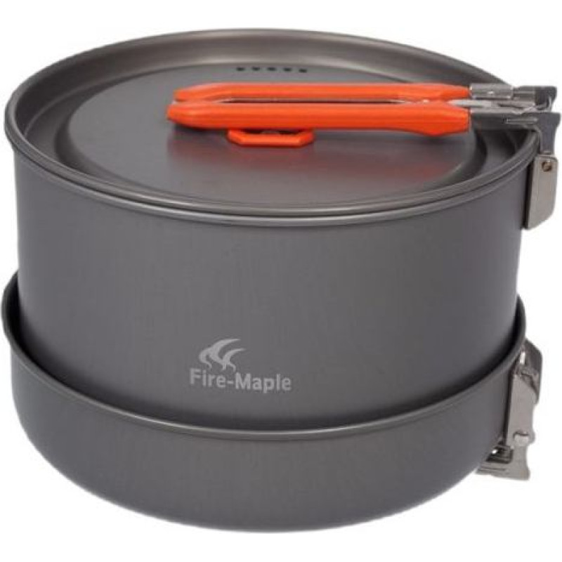 Fire-Maple Feast 4-Orange Camping Cookware Set