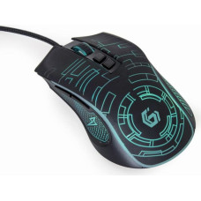 GEMBIRD RGB GAMING MOUSE USB BLACK