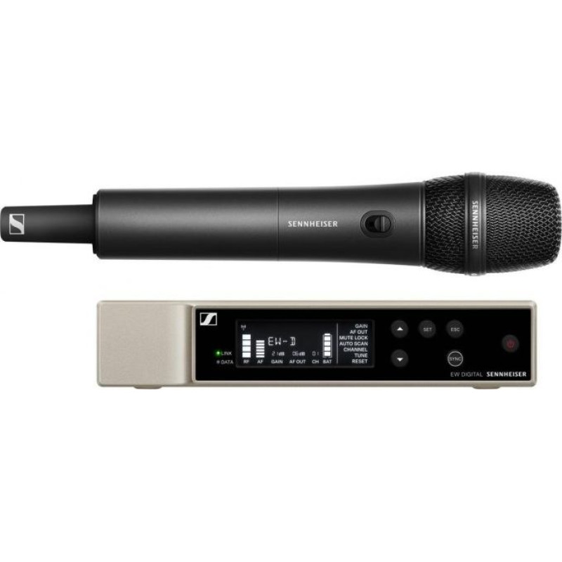 Sennheiser ew-d 835-s set (q1-6) - zestaw bezprzewodowy wokalowy, 470-526 mhz