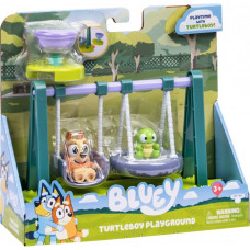 Tm Toys Bluey zestaw z figurkami żółw i huśtawka