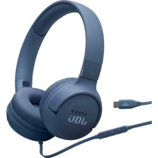 JBL Słuchawki nauszne jbl tune520c usb-c blue