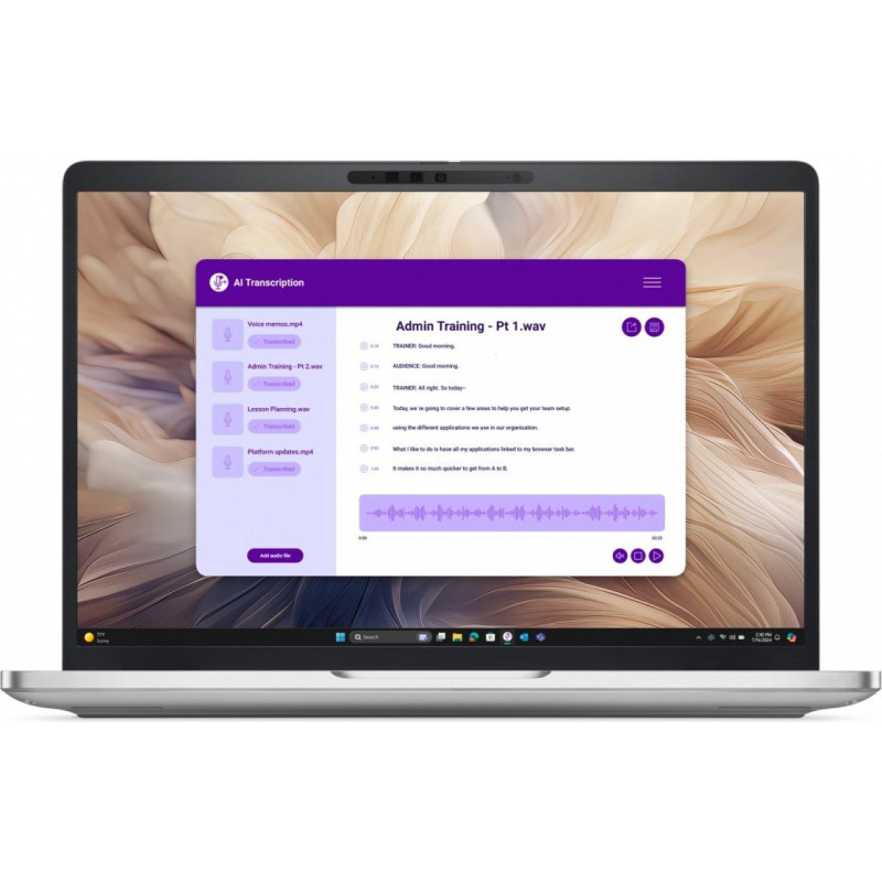 Dell Laptop dell pro 13 plus pb13250 w11p u7 265u/16gb/512gb/13.3 fhd+/int/fgrpr&smtcd/fhd/ircam/mic/wlan+bt/bcklkb/3c/vpro/3yps aluminum