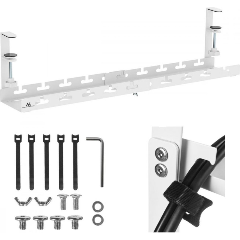 Maclean Organizer podbiurkowy na kable mc-103w