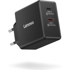 Lenovo Ładowarka dual usb-c 65w gan 40aw065beu
