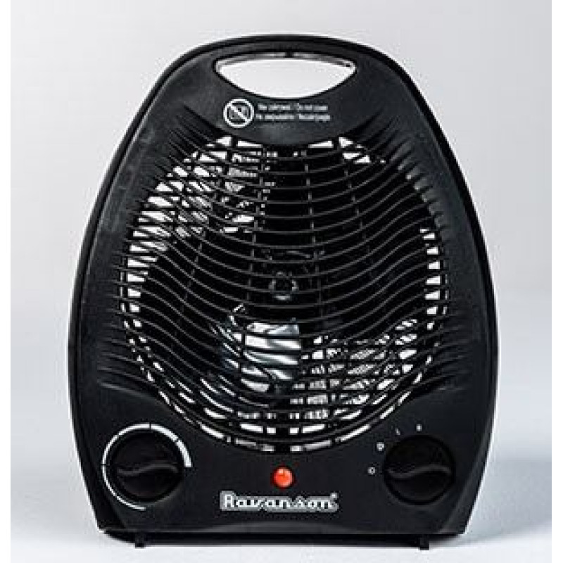 Ravanson Termowentylator podłogowy ravanson fh-105b (2000w; kolor czarny)
