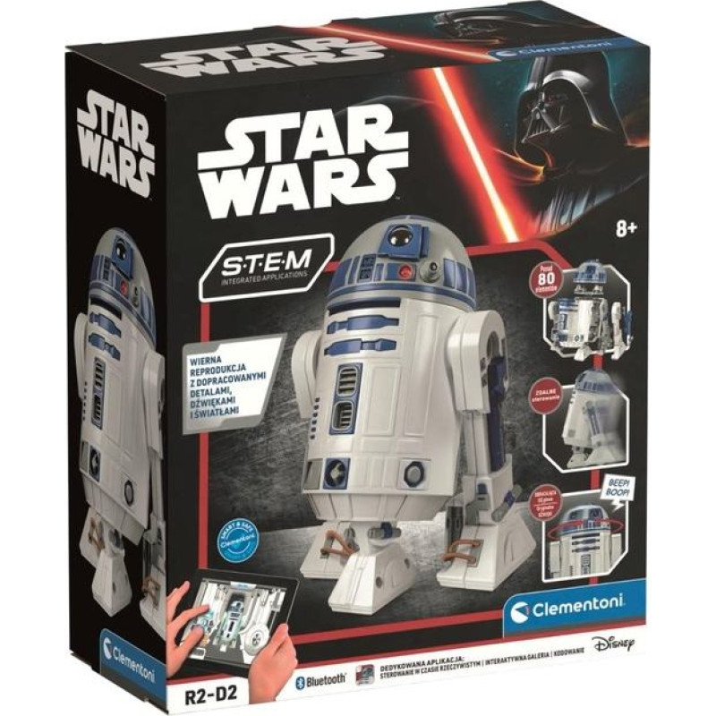 Clementoni naukowa zabawa - star wars robot r2-d2